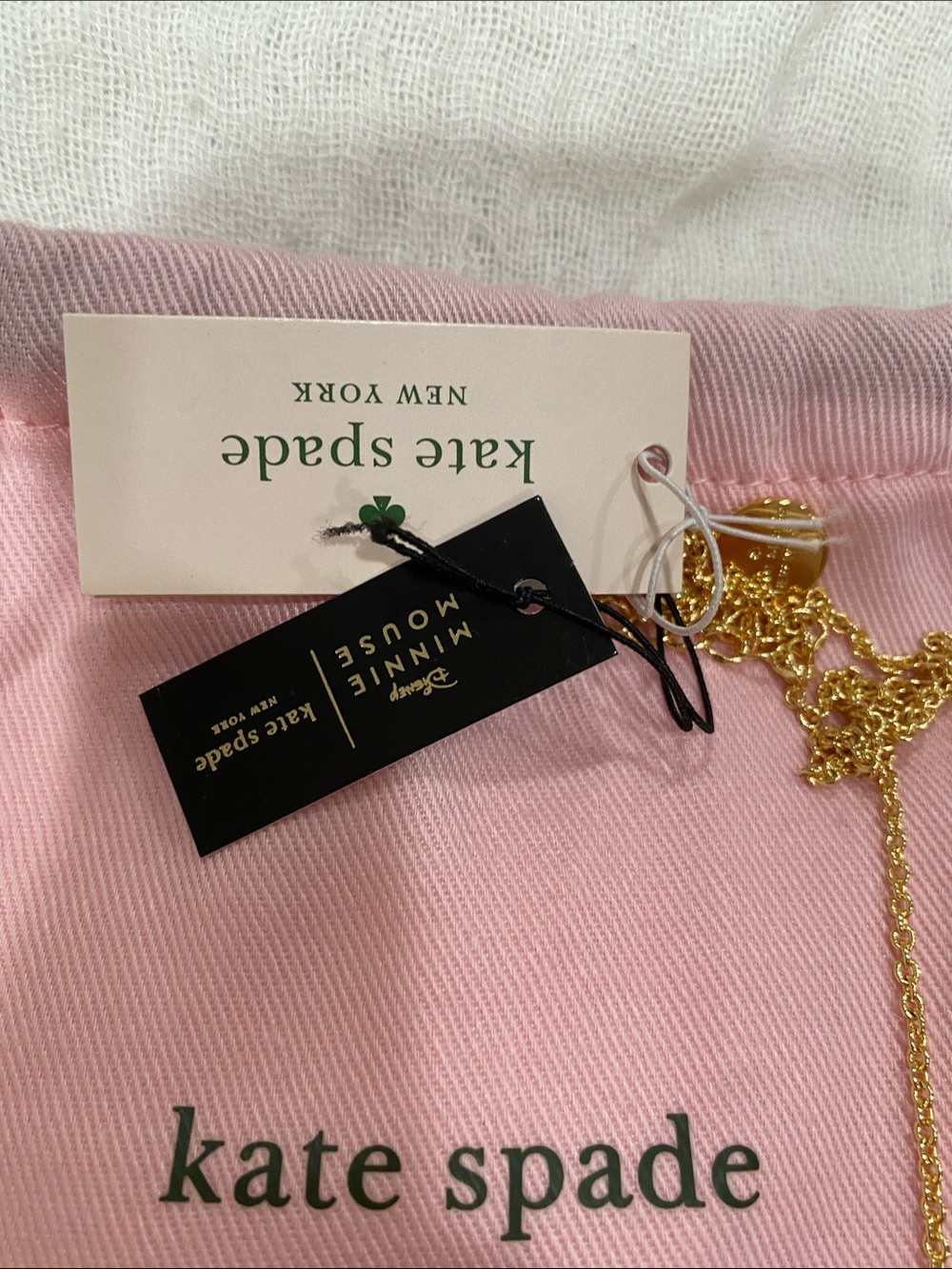 Kate Spade Minnie Mouse Earrings and Necklace - Picture 6 of 9